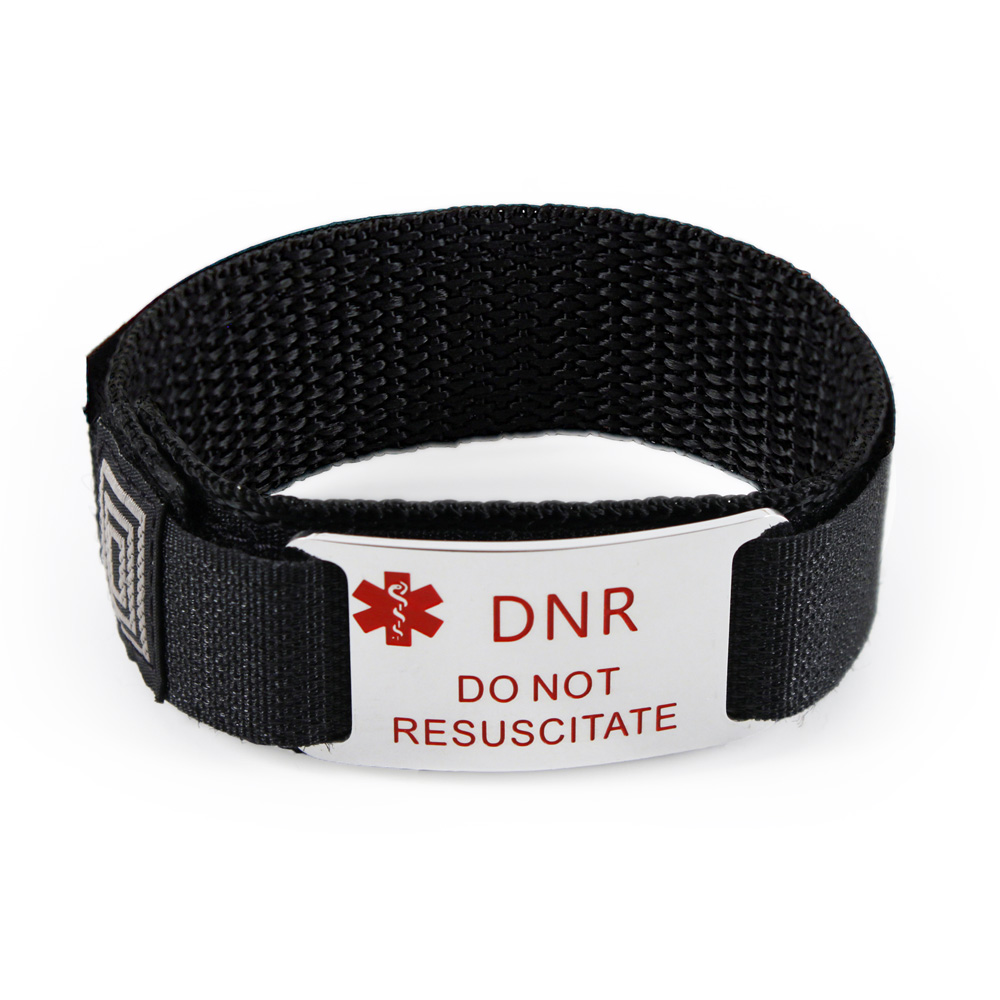 DNR and Do Not Resuscitate Medical ID Bracelet DNR Medical ID Bracelet ...